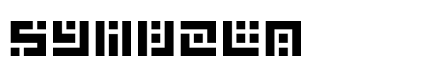 Symvola font preview